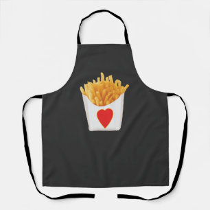 I Love French Fries  Apron