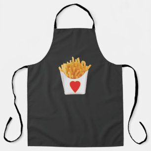 I Love French Fries Apron