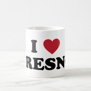 I Love Fresno California Coffee Mug