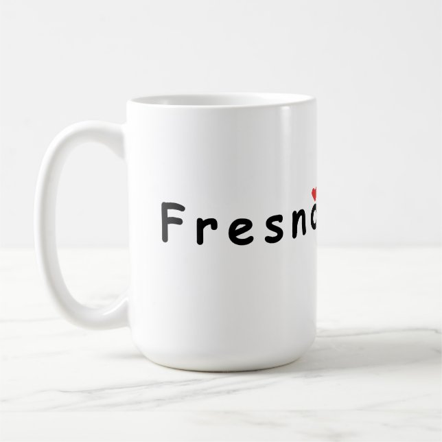 I love Fresno Coffee Mug (Left)