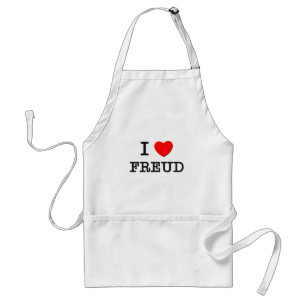 I Love Freud Standard Apron