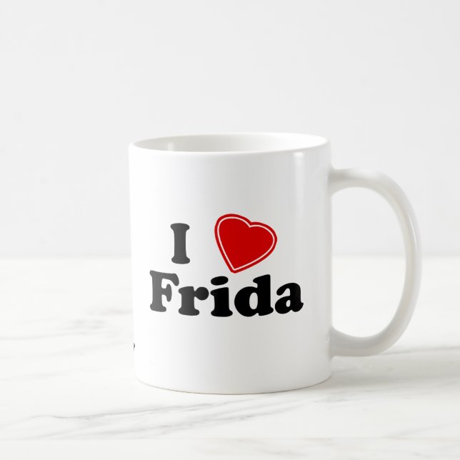 I Love Frida Coffee Mug (Right)