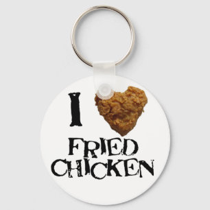 I love Fried Chicken Keychain