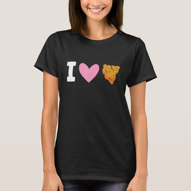 I Love Fried Chicken T-Shirt (Front)