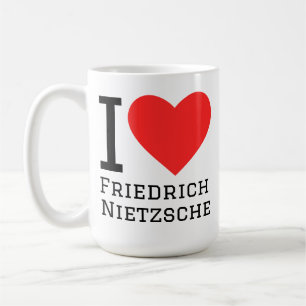 I love Friedrich nietzsche  Coffee Mug