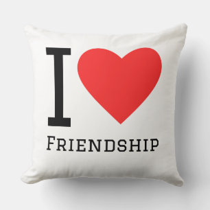 I love friendship cushion