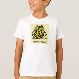 I love FROGS - Poisonous Corroboree frog- wildlife T-Shirt