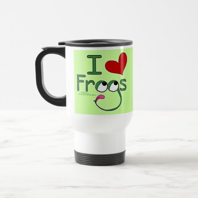 I love FROGS Travel Mug (Left)