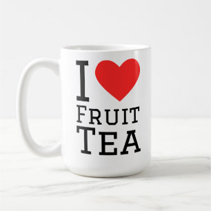 I love fruit tea coffee mug