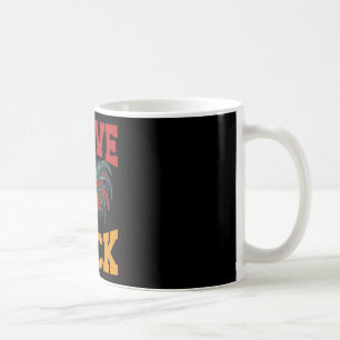 I Love Funny Rooster Chicken Farm Humour Coffee Mug