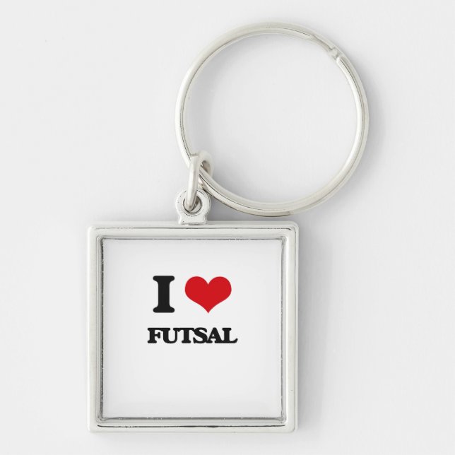 I Love Futsal Key Ring (Front)