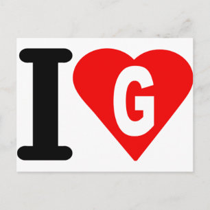 i-love-g. postcard