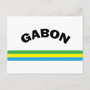 I Love Gabon Postcard