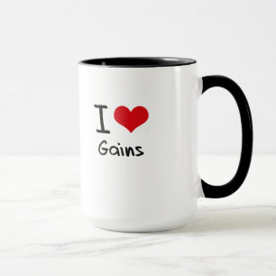 I Love Gains Mug