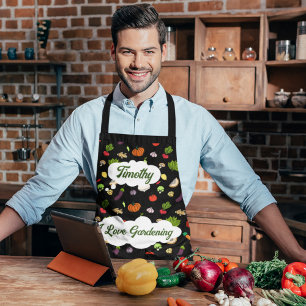 I Love Gardening Apron