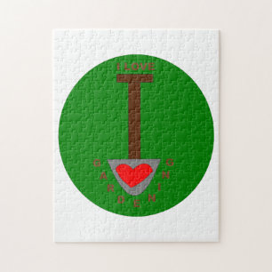 I Love Gardening Puzzle