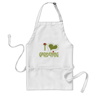 I Love Gardening Standard Apron