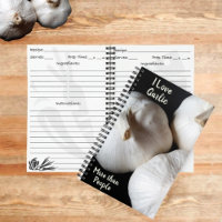 I Love Garlic more than People Photographic Recipe