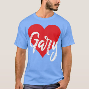 I Love Gary First Name T I Heart Named  T-Shirt