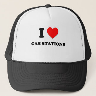 I Love Gas Stations Trucker Hat