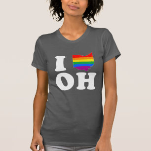I LOVE GAY OHIO - WHITE -.png T-Shirt