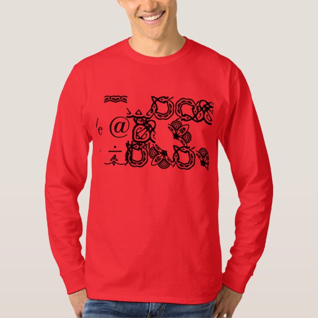 I Love Geeks & Nerds T Shirt (Front)