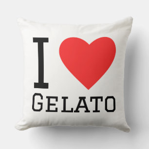 I love gelato cushion