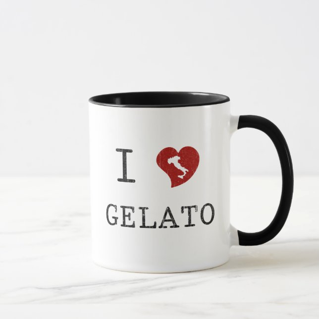I Love Gelato Mug (Right)