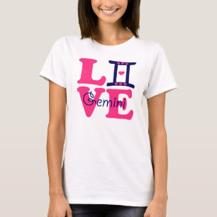 ♊★😍I Love Gemini-Best-Zodiac Sign Fabulous Muscle T-Shirt