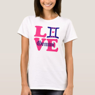♊★😍I Love Gemini-Best-Zodiac Sign Slim-fitted T-Shirt