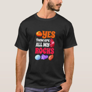 I Love Gemstones  Semi Precious Stones  Crystals A T-Shirt