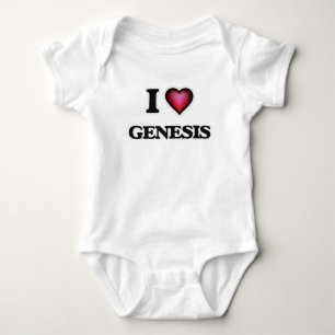 I Love Genesis Baby Bodysuit