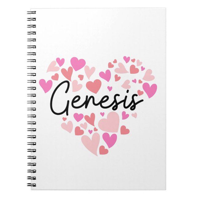 I love Genesis Notebook (Front)