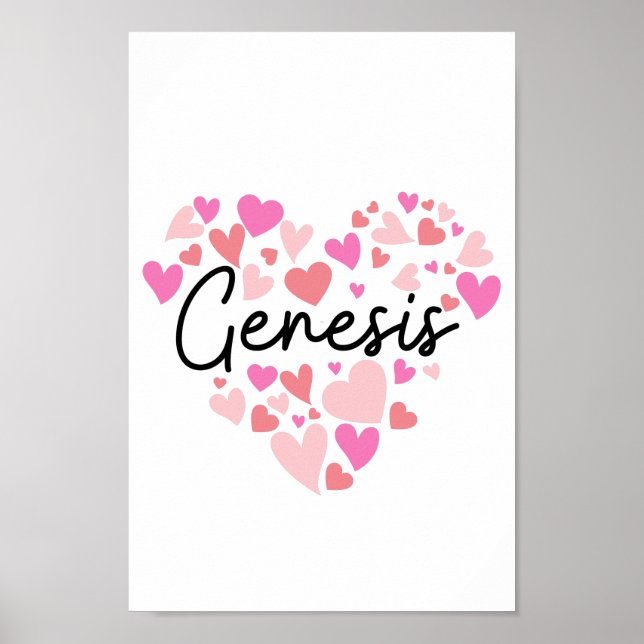 I love Genesis Poster (Front)