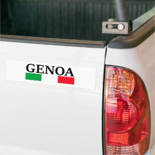 I love Genoa Bumper Sticker