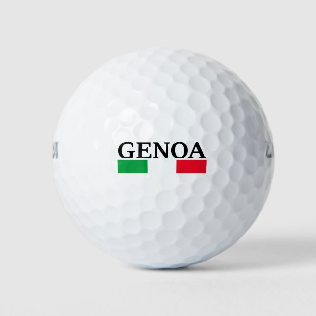 I love Genoa Golf Balls (Front)