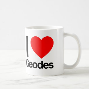 i love geodes coffee mug