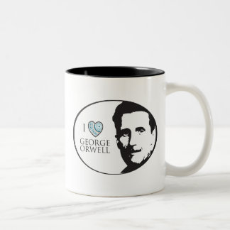 I Love George Orwell Mug