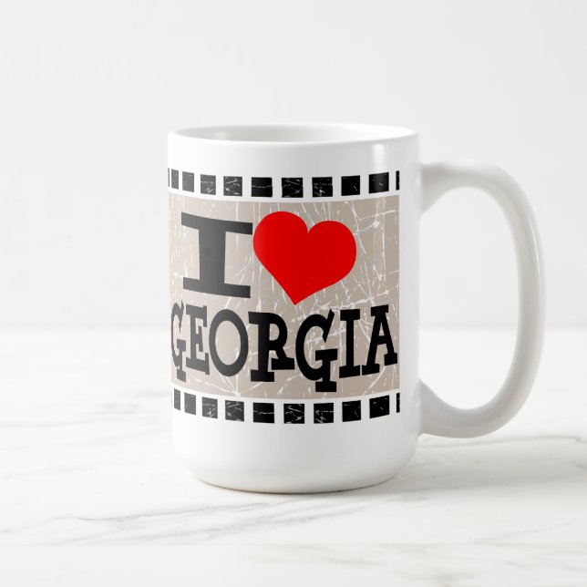 I love Georgia  - Mugs (Right)