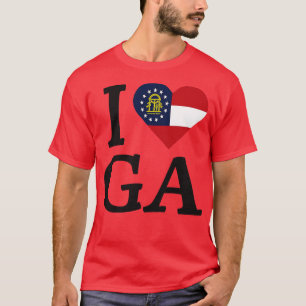 I Love Georgia TShirt 1