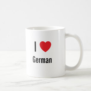 I love German Coffee Mug