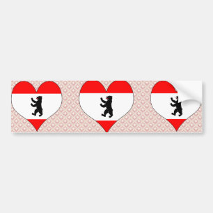 I Love Germany Berlin Bumper Sticker