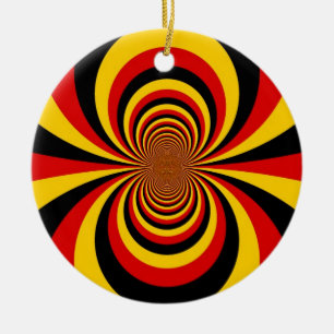 I love Germany Ceramic Tree Decoration