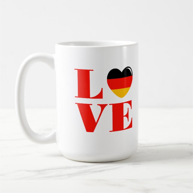 I love Germany Coffee Mug (Left)