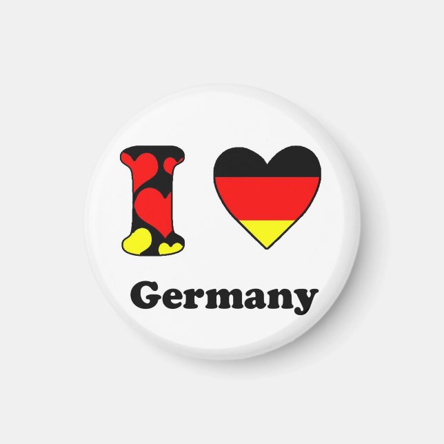 I love Germany magnet (Front)