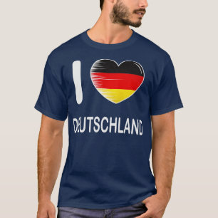 I Love Germany My Home My Country 12 T-Shirt