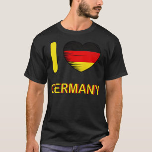 I Love Germany My Home My Country 4 T-Shirt