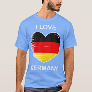 I Love Germany My Home My Country 9 T-Shirt
