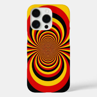 I Love Germany National Flag Colours Art Print iPhone 16 Pro Case