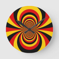 I Love Germany National Flag Colours Art Print
